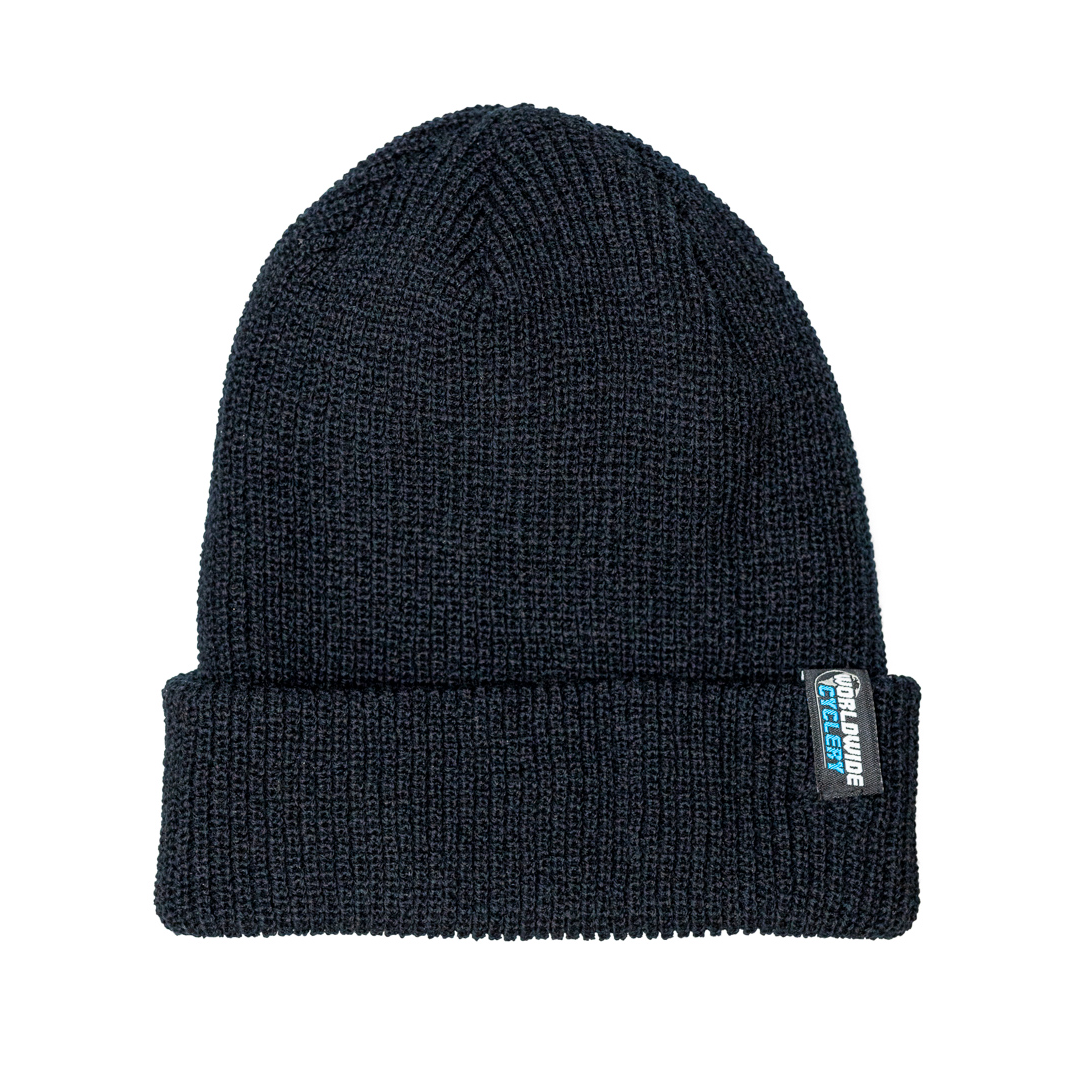 Worldwide Cyclery Logo Beanie - Black Free Shipping The Cheapest