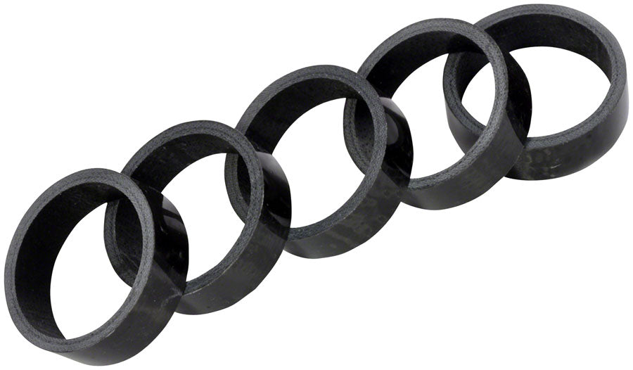 Wheels Manufacturing Carbon Headset Spacer - 1-1/8, 10mm, Gloss, 5 pack Cheap Sale Free Shipping