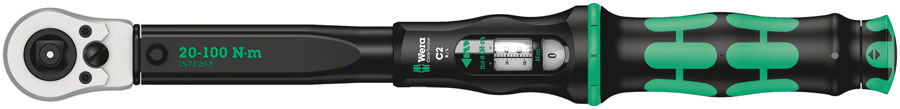 Wera Click-Torque C 2 Push R/L Adjustable Torque Wrench - 20-100 Nm Big Sale Sale Online