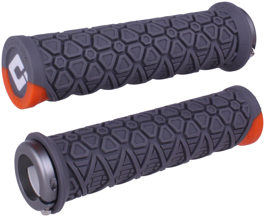 ODI Vanquish V2.1 Grips - Graphite, Lock-On Free Shipping Classic