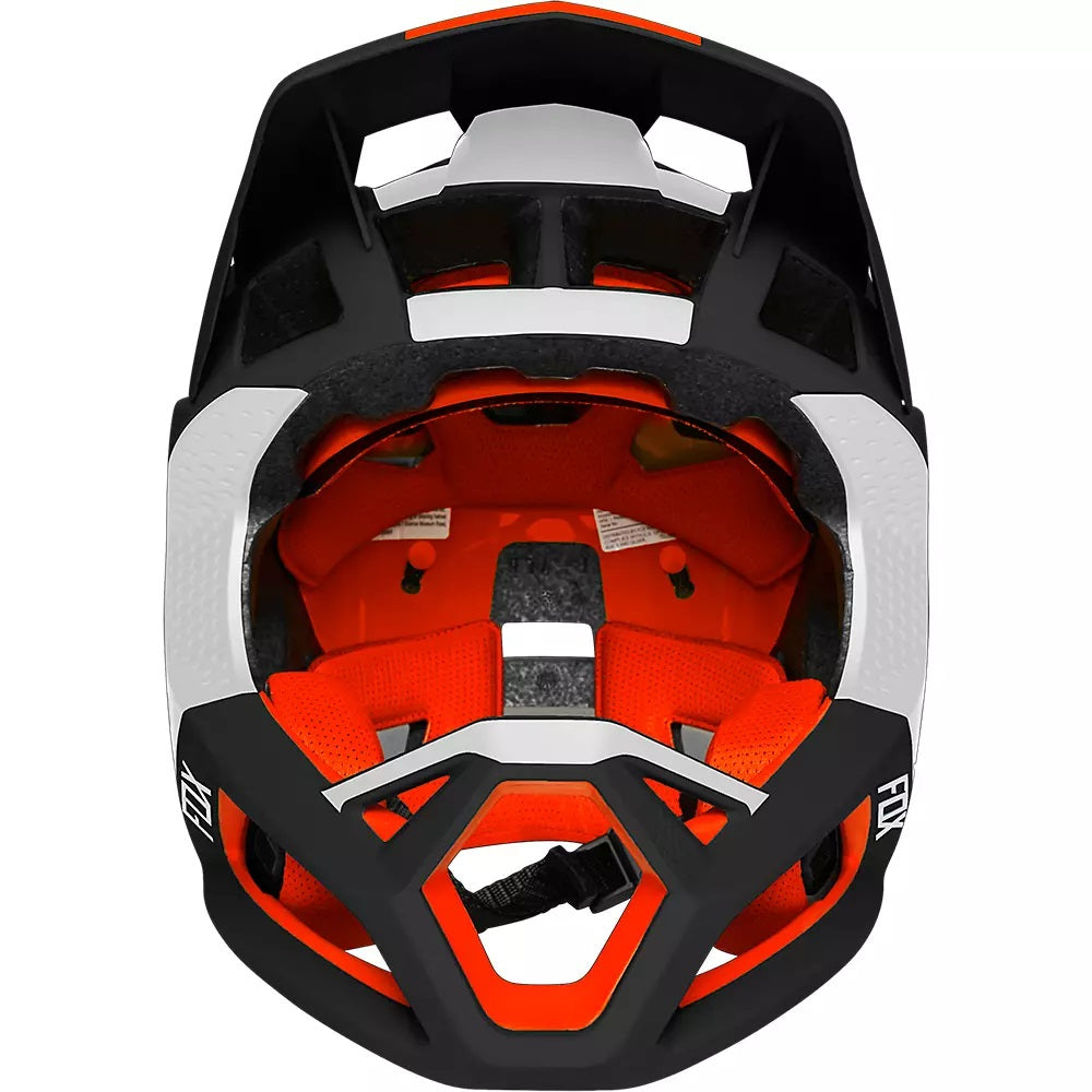 Fox Racing Proframe Blocked Full-Face Helmet - Black/Red/White, X-Large Clearance High Quality