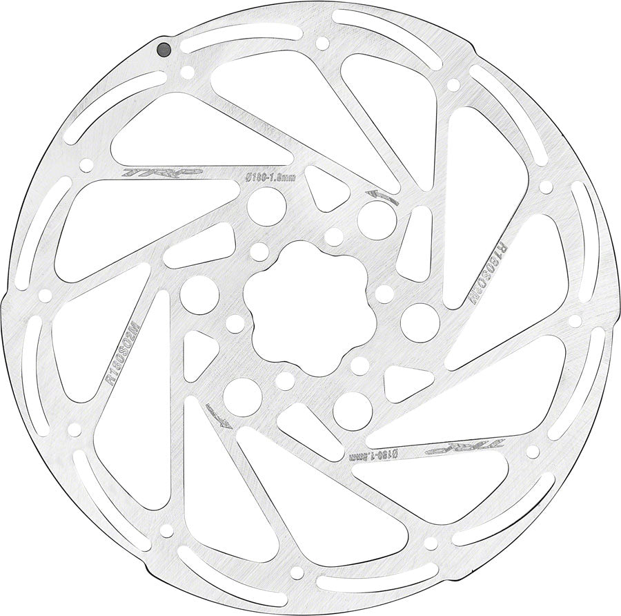 TRP R2 Disc Brake Rotor - 180mm, 6-Bolt, 1.8mm, Rust Blocker Treatment, Silver Buy Cheap Free Shipping