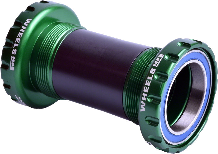 Wheels Manufacturing BSA Bottom Bracket - DUB Spindle, ABEC 3, Green Clearance Online Amazon