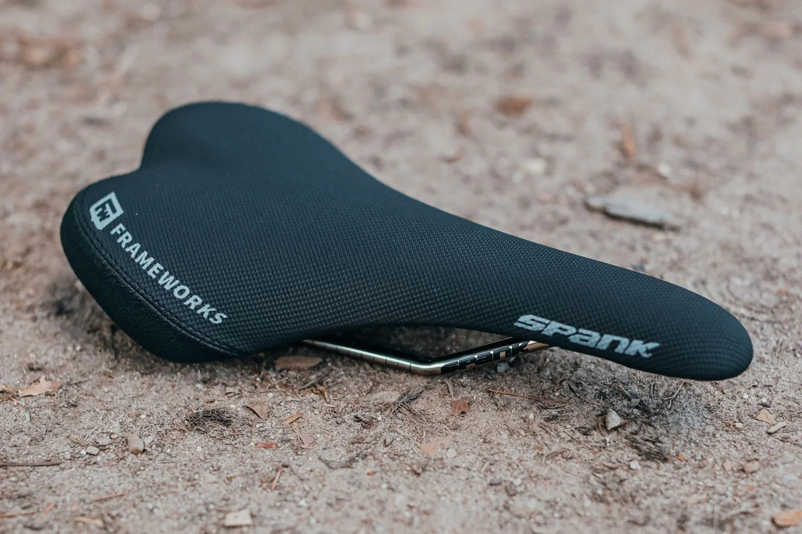 Spank X Frameworks DH Saddle - Titanium Alloy, Black Sale 100% Original