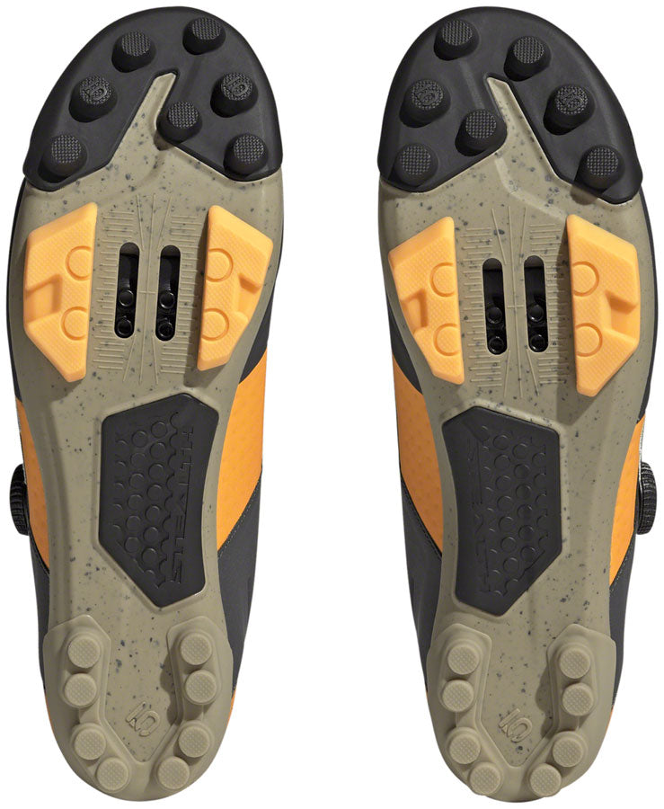 Five Ten Kestrel BOA Clipless Shoes - Men's, Core Black/Ftwr White/Impact Orange, 11.5