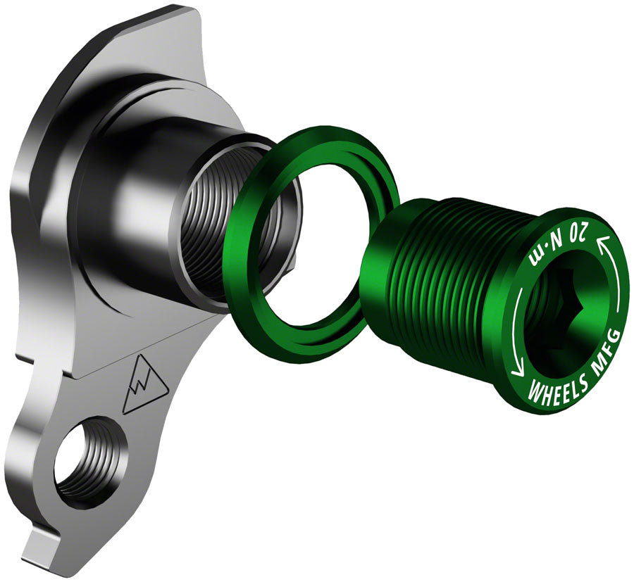 SRAM Universal Derailleur Hanger (UDH) - Green - Wheels Manufacturing - 404-9 Discount Looking For