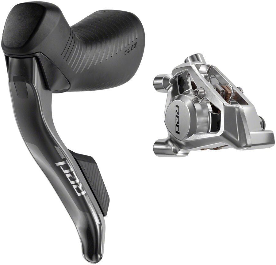 SRAM RED eTap AXS HRD Shift/Brake Lever and Hydraulic Disc Caliper - Left/Front, Flat Mount 20mm Offset, 950mm Hose, Amazon For Sale