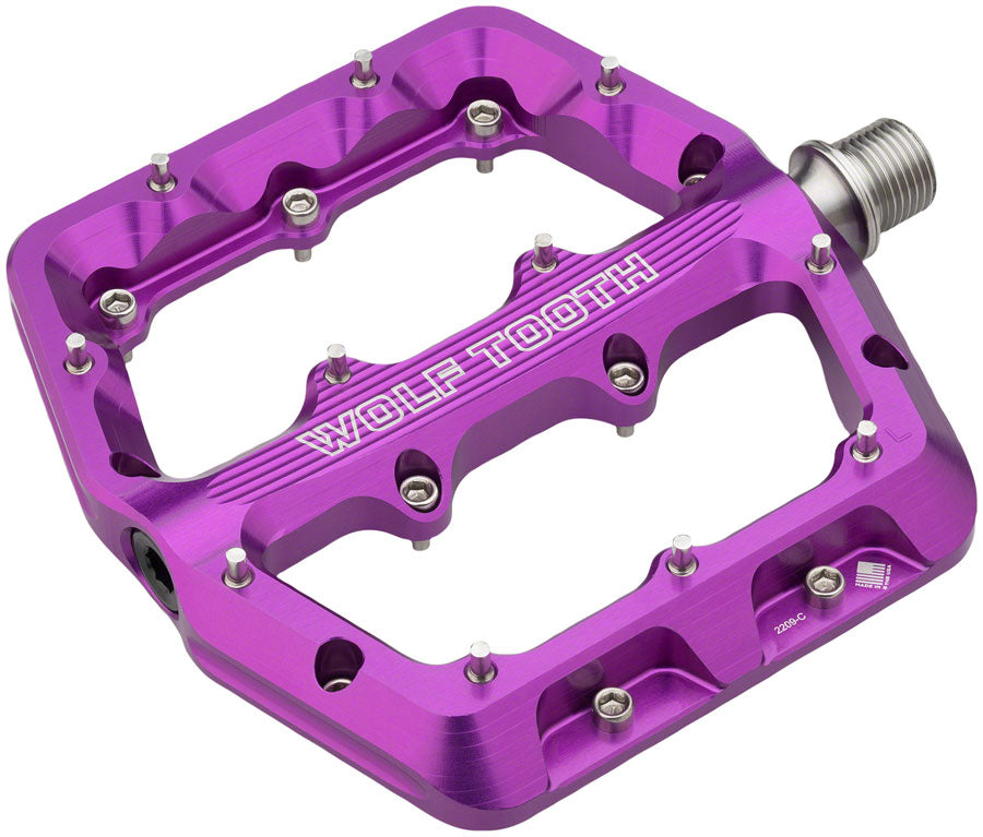 Wolf Tooth Waveform Pedals - Purple, Small Largest Supplier