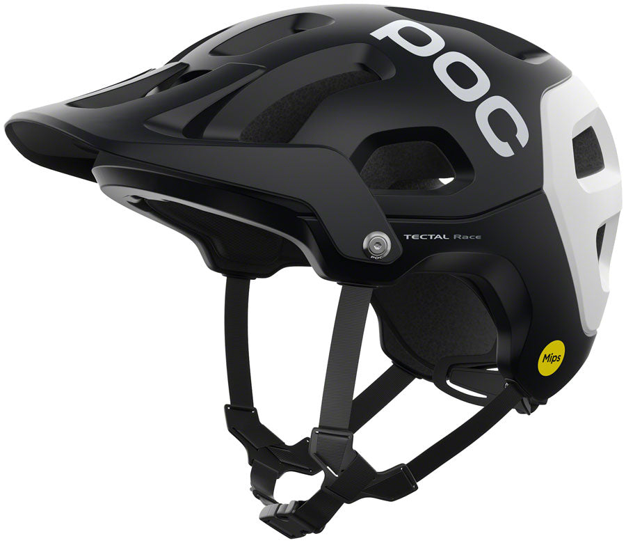 POC Tectal Race MIPS Helmet - Black/White, Medium Buy Cheap Nicekicks