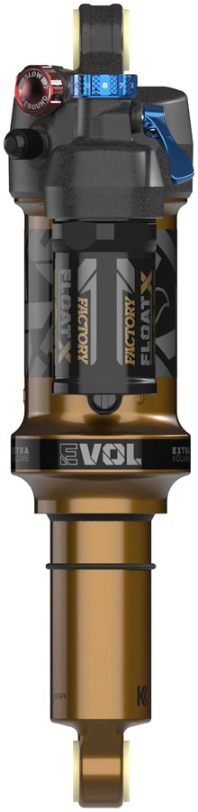FOX FLOAT X Factory Rear Shock - Metric, 210 x 55 mm, 0.4 Spacerr, 2-Position Lever, EVOL LV, Kashima Coat Discount 2025 Newest