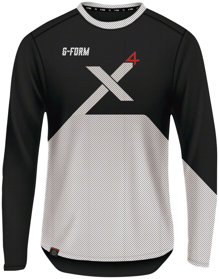 G-Form Pro-X4 Long Sleeve Bike Jersey - Black/White, Small With Paypal Cheap Pice