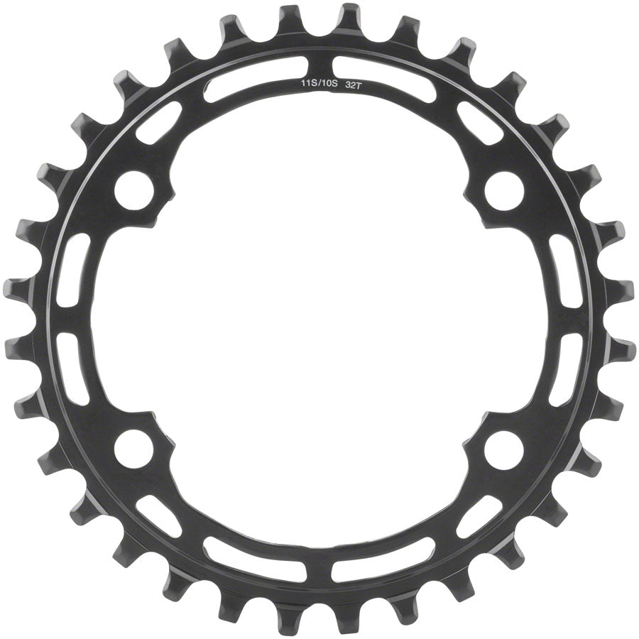 Shimano Deore M5100-1 Chainring - 30t, 10/11-Speed, Asymmetric 96 BCD, Black Recommend