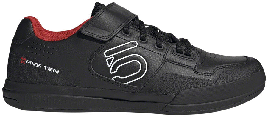 Five Ten Hellcat Clipless Shoes - Men's, Core Black/Core Black/Ftwr White, 10