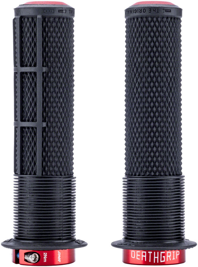 DMR DeathGrip 2 Race Edition Grips - Thin, Lock-On, Black, Flanged Outlet Best Seller