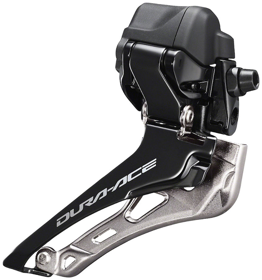 Shimano Dura-Ace FD-R9250 Di2 Front Derailleur - 2x12-Speed, Braze-on, Down Swing, For 50-55t Max, Black/Silver Looking For