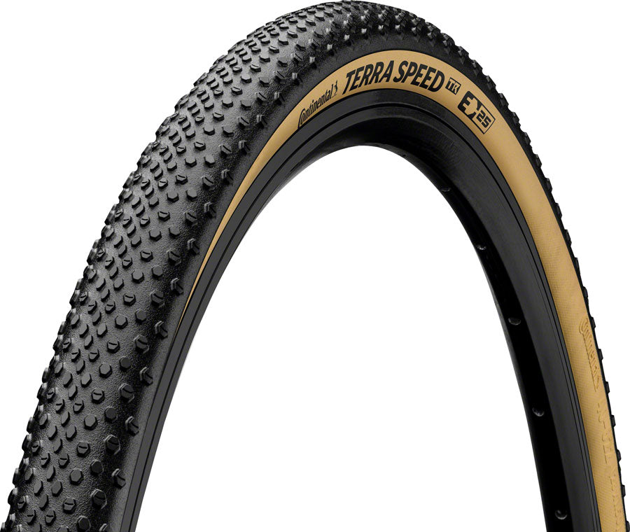 Continental Terra Speed Tire - 700 x 40, Tubeless, Folding, Black/Cream, BlackChili, ProTection, E25 Free Shipping Browse