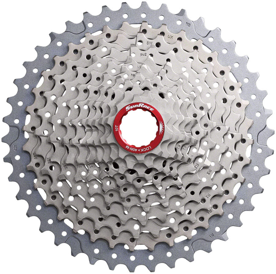 SunRace MX9X Cassette - 11-Speed, 10-42t, Metallic Silver, For XD Driver Body Manchester Great Sale Cheap Online