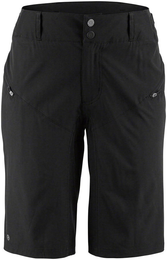 Garneau Latitude 2 Short - Black, Women's, Small