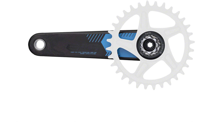 RaceFace Era Crankset - 160mm, Direct Mount, 136mm Spindle with CINCH Interface, Carbon, Blue Sale High Quality