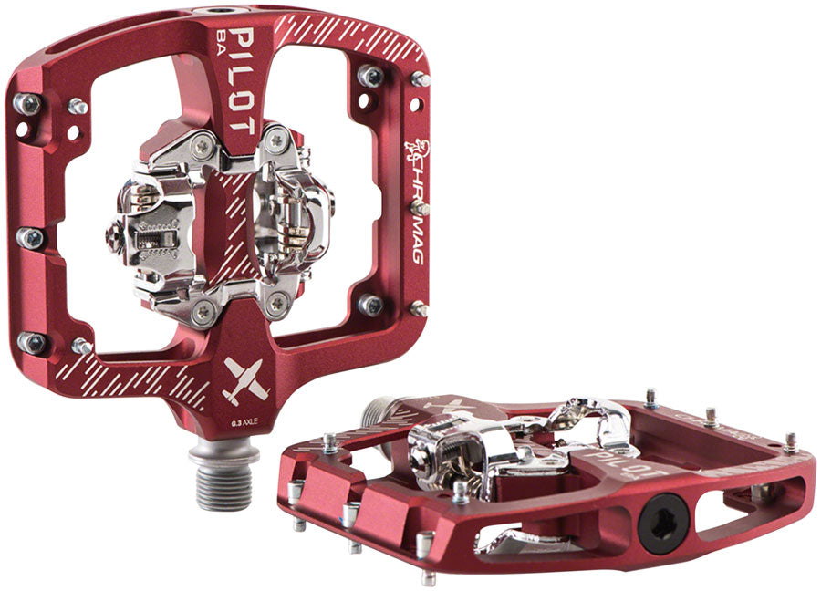 Chromag Pilot BA Pedals - Dual Sided Clipless, 9/16, Red, Wide Release Dates Cheap Online