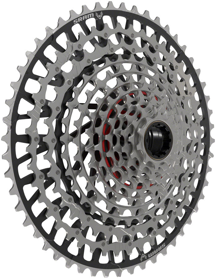 SRAM XX Eagle T-Type XS-1297 Cassette - 12-Speed, 10-52t, For XD Driver, Silver/Black Cheap Amazon