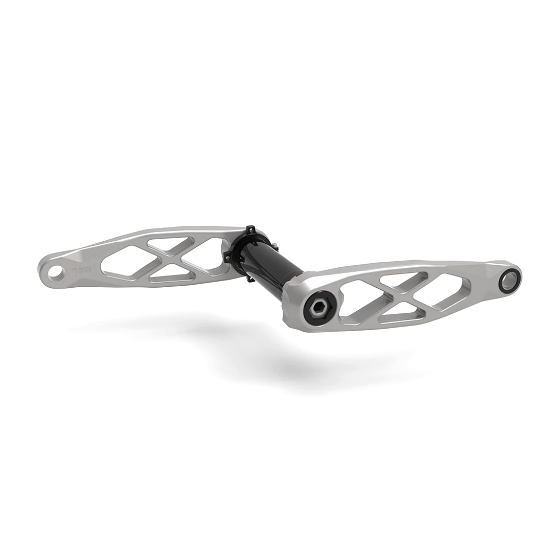 5Dev Trail/Enduro Crankset - 170mm, Raw/Clear, 30mm Boost Fashion Style Online