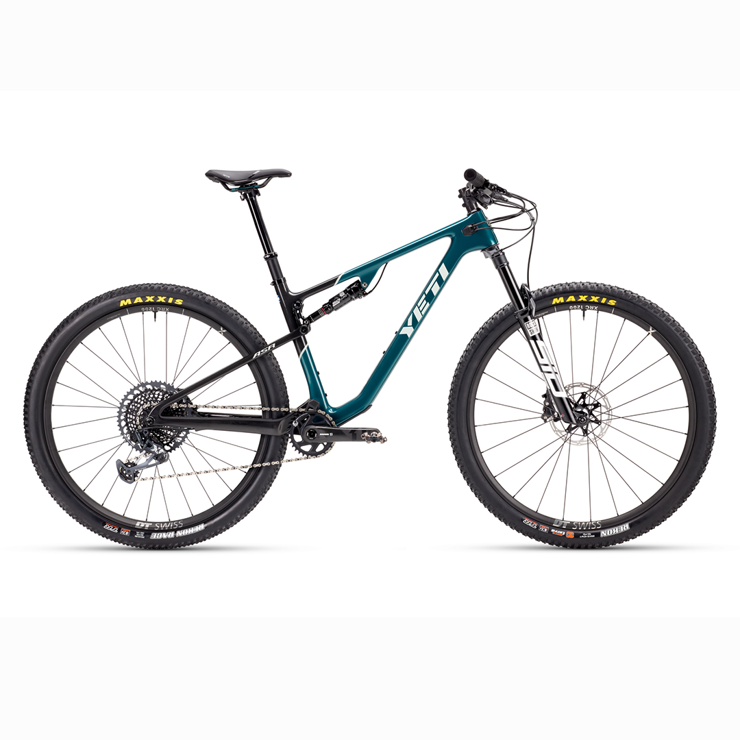 Yeti ASR Turq Series Complete Bike w/ T2 Sram X01, DT Swiss XRC Build Spruce Collections