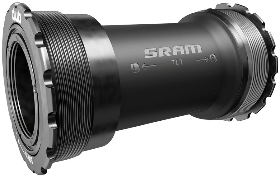 SRAM DUB T47 Bottom Bracket - T47, 68mm, Road and Road Wide, Black Clearance Shop