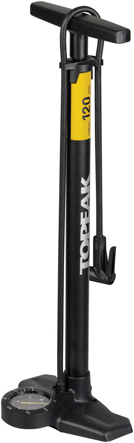 Topeak Joeblow Urban Ex Floor Pump - Steel Barrel / Plastic Base,  3.5 Base Mount Gauge, 120 Psi /8 Bar, Smarthead, Clearance Hot Sale