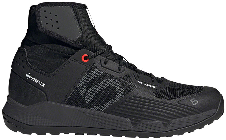 Five Ten Trailcross GTX Flat Shoes - Men's, Core Black / DGH Solid Gray / FTWR White, 12.5