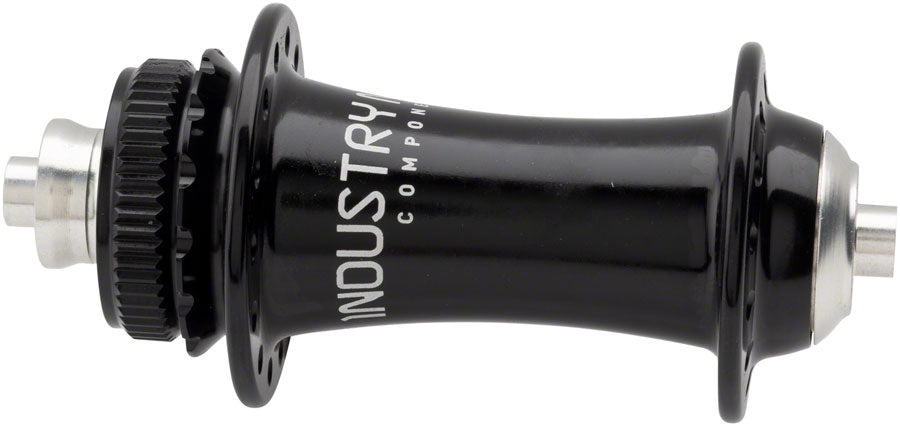 Industry Nine Torch Classic CX/Road Front Hub - QR x 100mm, Center-Lock, Black, 28h Cheap Extremely