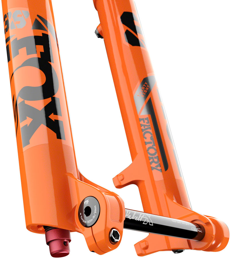 FOX 38 Factory Suspension Fork - 29, 170 mm, 15 x 110 mm, Kabolt-X, 44mm Offset, GRIP X2 Damper, Shiny Orange Fake Cheap Online