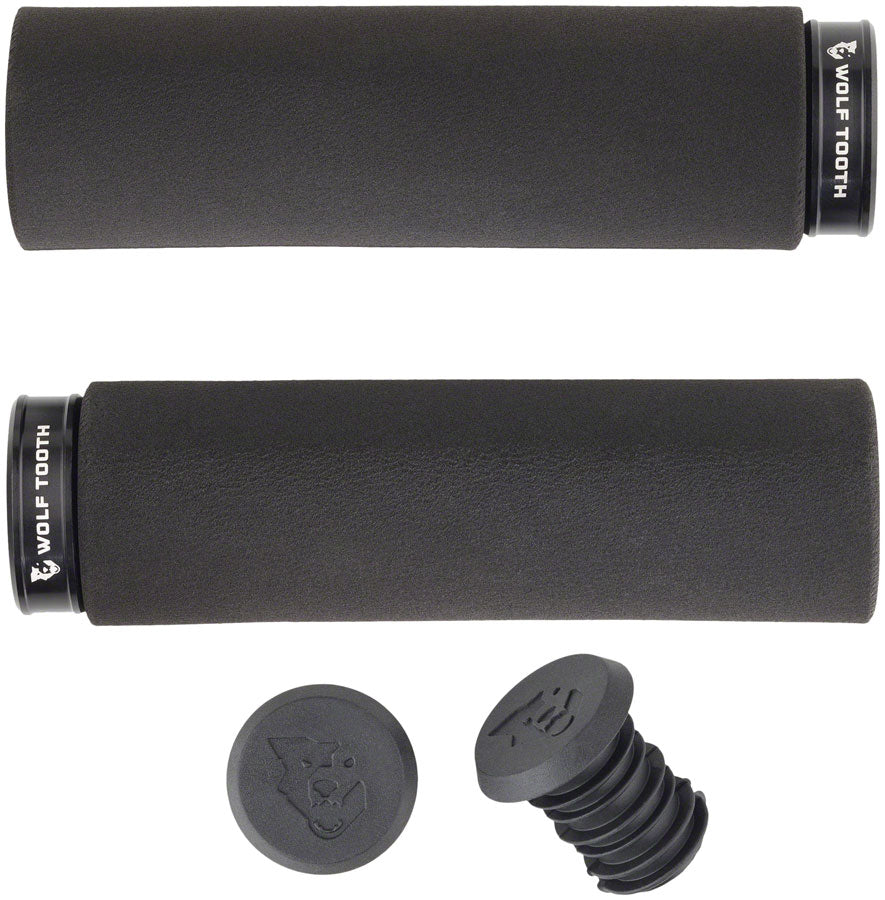 Wolf Tooth Fat Paw Lock-on Grips - Black/Black Free Shipping Cheap Pice