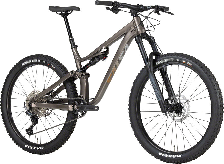 Salsa Rustler Deore 12 Bike - 27.5, Aluminum, Gray, Small Buy Cheap For Cheap