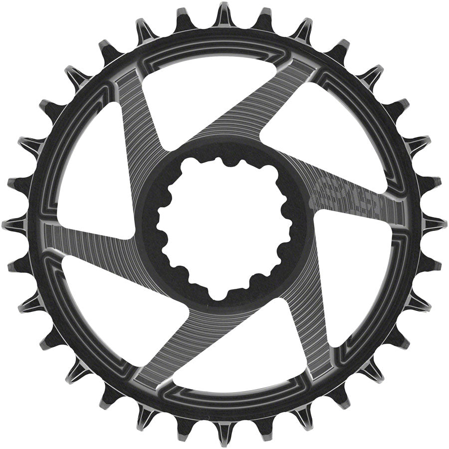 e*thirteen Helix R Chainring - 32t, 11/12-Speed, 3mm Offset, SRAM 3-Bolt DM, Black Free Shipping Low Pice Fee Shipping