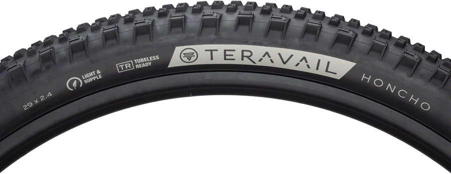 Teravail Honcho Tire - 29 x 2.4, Tubeless, Folding, Black, Light and Supple, Grip Compound Online Cheap Pice