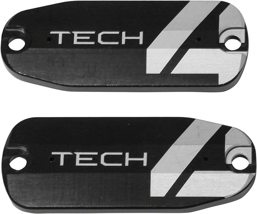 Hope Tech 4 Brake Lever Reservoir Lid - Black, Pair Cheap Pictures