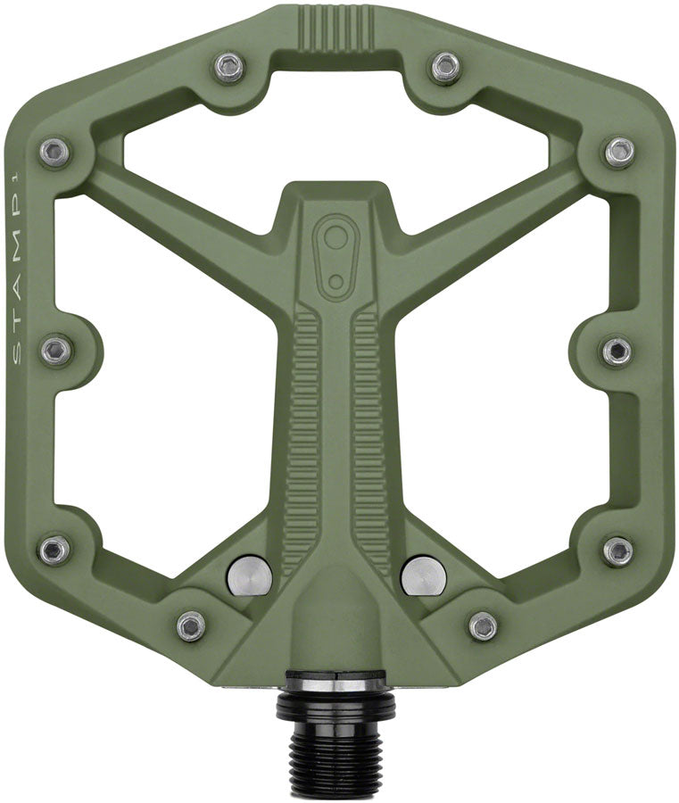 Crankbrothers Stamp 1 Gen 2 Pedals - Platform, Composite, 9/16, Green, Small Latest Collections Cheap Pice