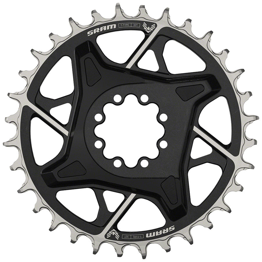 SRAM X0 Eagle T-Type Direct Mount Chainring - 32t, 12-Speed, 8-Bolt Direct Mount, 3mm Offset, Aluminum, Black, D1 Cheap Sale Online Online