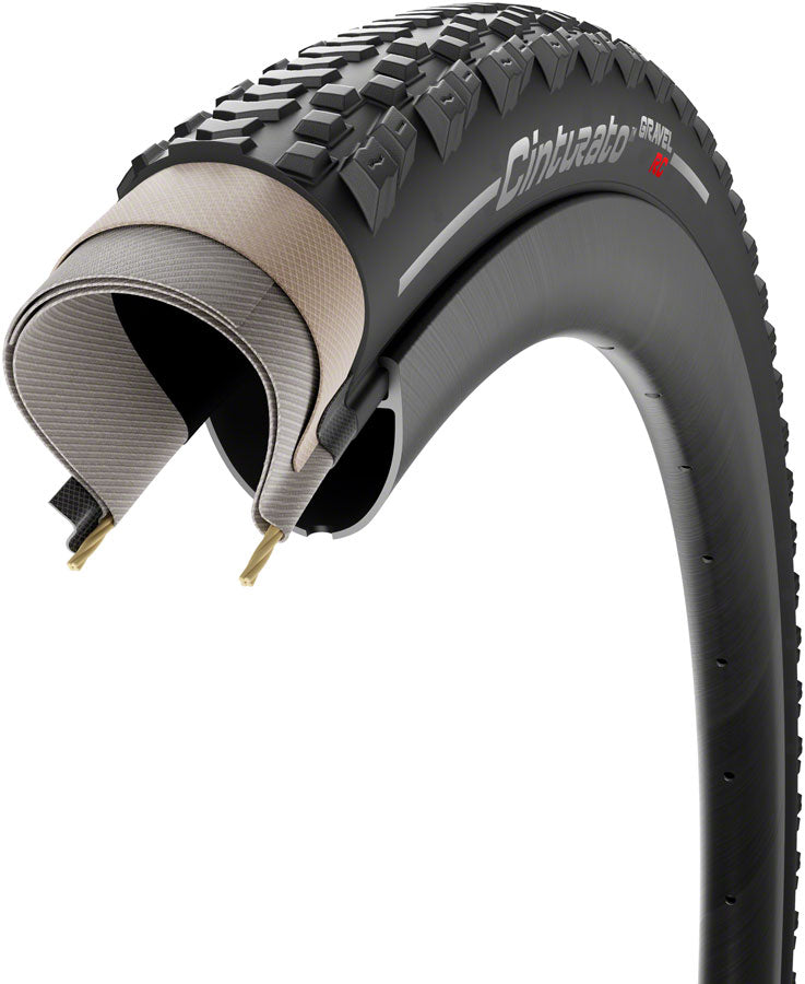 Pirelli Cinturato Gravel RC Tire - 700 x 45, Tubeless, Folding, Black Free Shipping Geniue Stockist