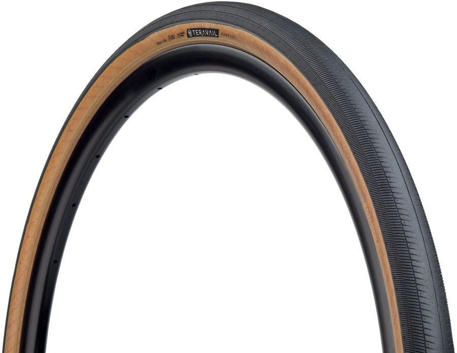 Teravail Rampart Tire - 700 x 38, Tubeless, Folding, Tan, Light and Supple, Fast Compound Sale 100% Original