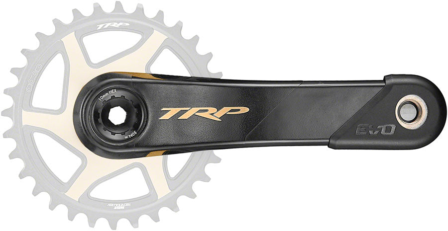TRP CK-9050 EVO Crankset - 170mm, 12-Speed, For 68/73mm Frame BB, DM CINCH Chainring Interface, 30mm  Spindle, Carbon, For Nice