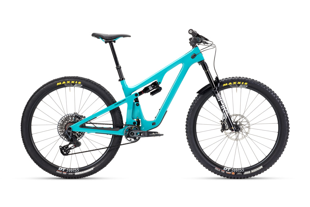 Yeti SB120 Turq Series Complete Bike w/ T3 X0 T-Type Lunch Ride Carbon Wheel Build Turquoise Discount Big Sale