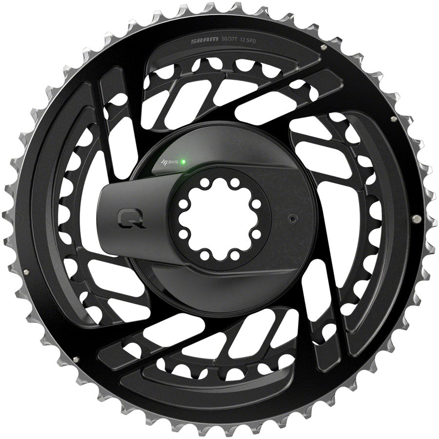 SRAM Force AXS 2x Power Meter Chainring Kit - 50/37t, 2x12-Speed, 8-Bolt, Direct Mount, Black, D2 Buy Online Cheap