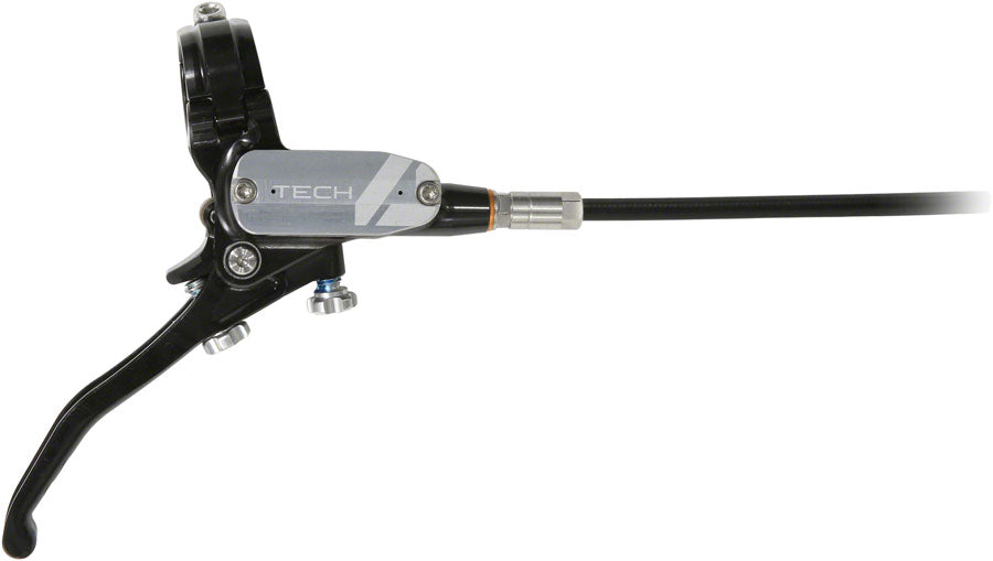 Hope Tech 4 E4 Disc Brake and Lever Set - Rear, Hydraulic, Post Mount, Silver Shop Offer Online