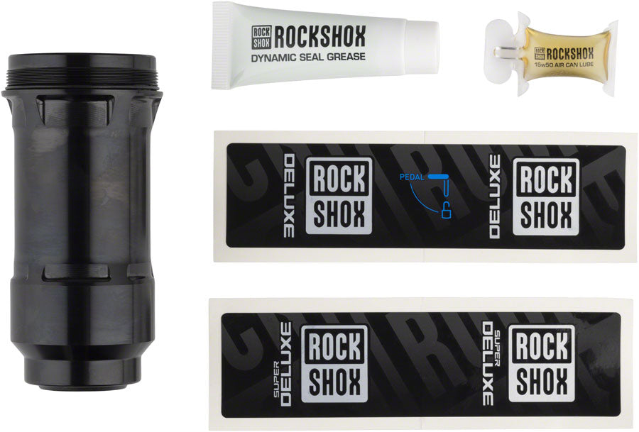 RockShox Rear Shock Air Can Assembly - Progressive, 47.5-55mm, Super Deluxe C1/Deluxe C1 (2022+) Clearance Newest