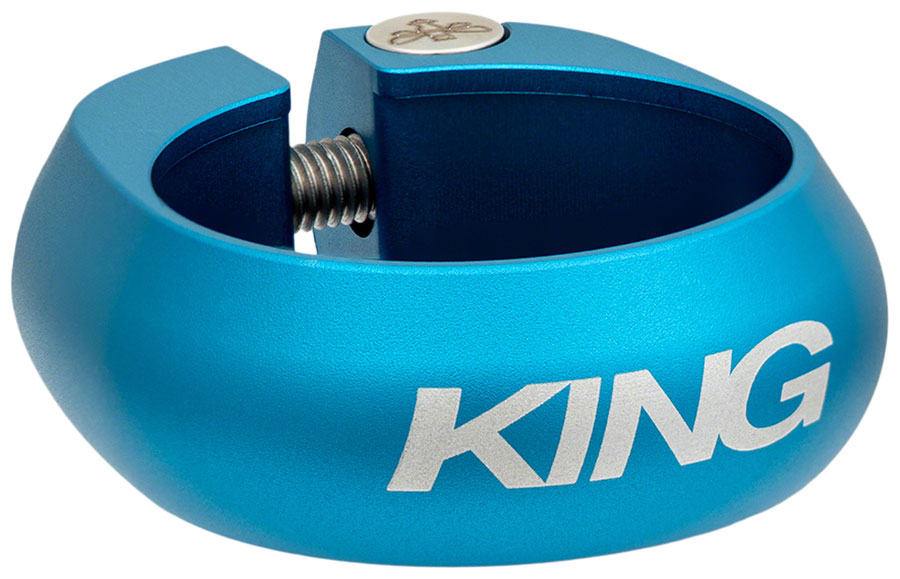 Chris King Seatpost Clamp - 34.9mm, Bolt-On, Matte Turquoise Buy