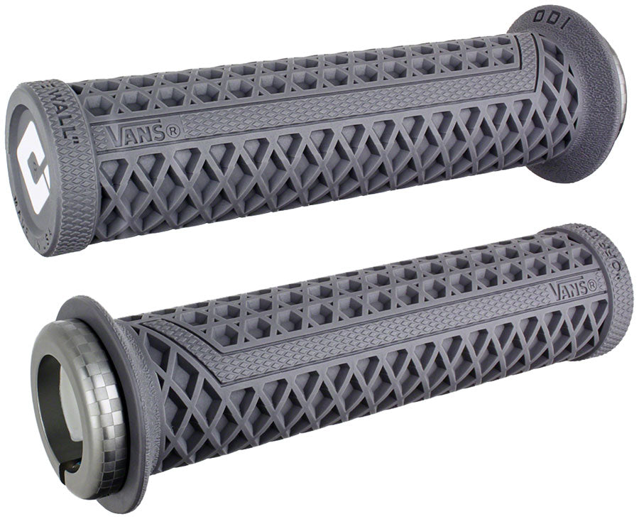 ODI Vans V2.1 Grips - White/Graphite/Gray, Lock-On Geniue Stockist