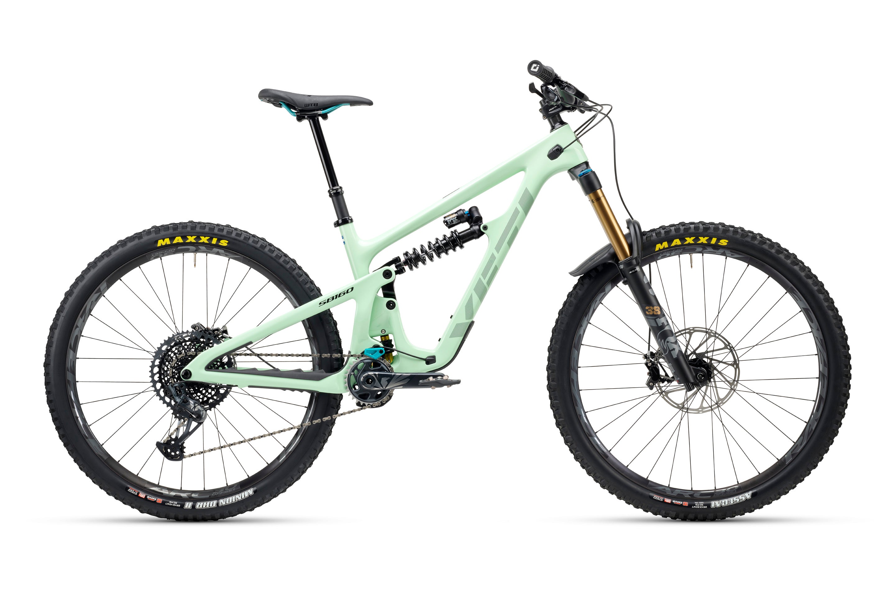 Yeti SB160 Turq Series Complete Bike w/ T2 X01 DHX2 Build Radium Clearance Clearance Store