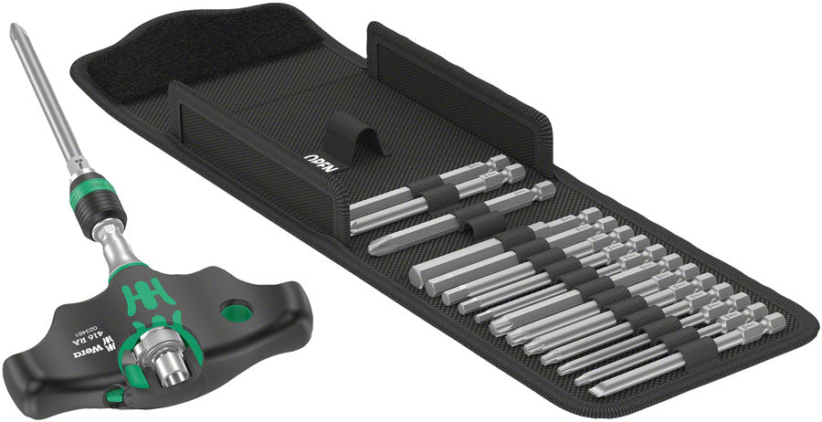 Wera Kraftform Kompakt 400 RA T-Handle Ratchet Set 1 - 17 Pieces Get To Buy